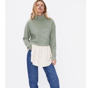 NWT Zara Sweater blouse
